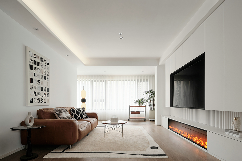 143㎡简约风私宅，令人上头的通透感！