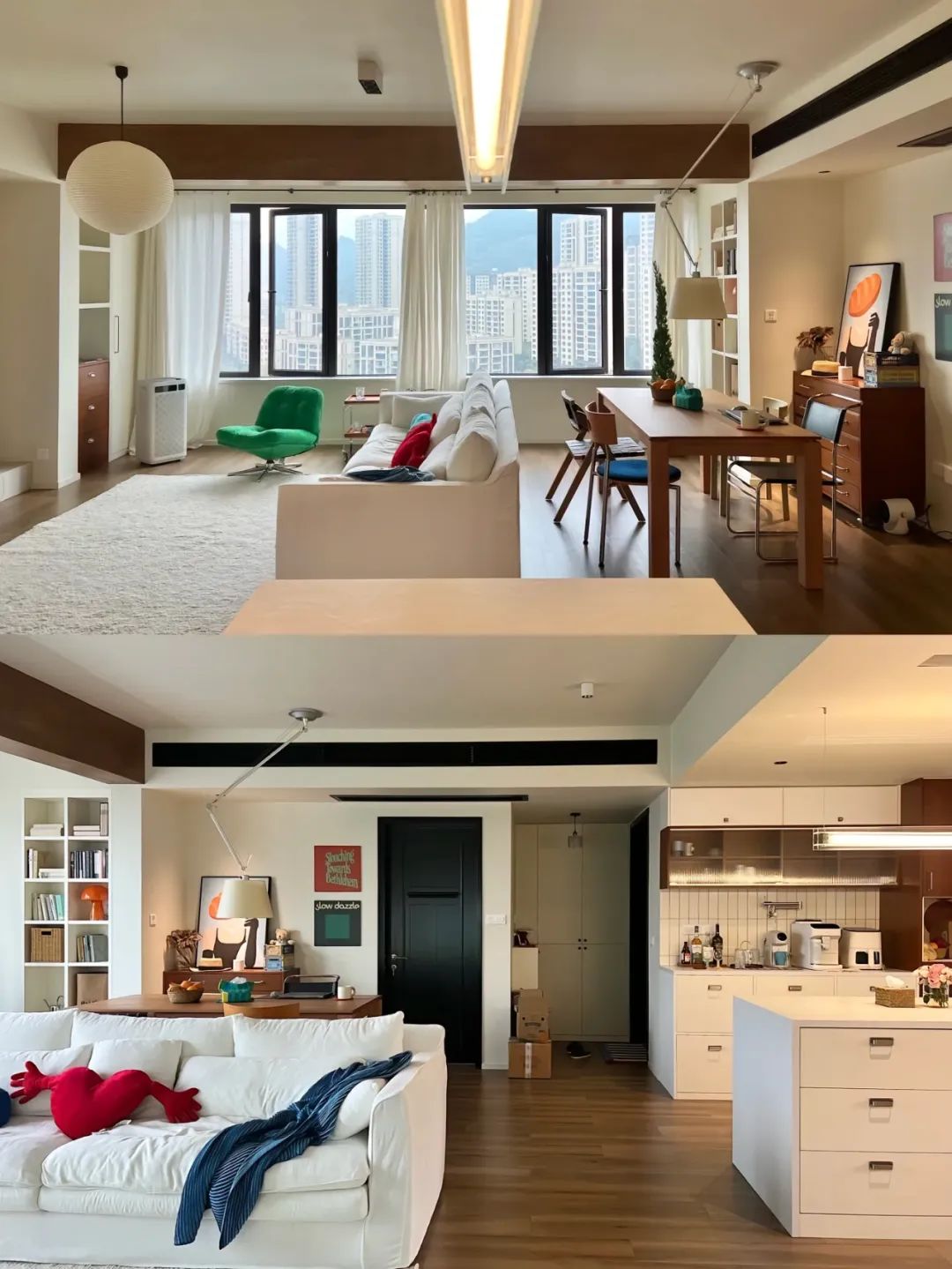 看了这个家的布置，温馨变的具象化。