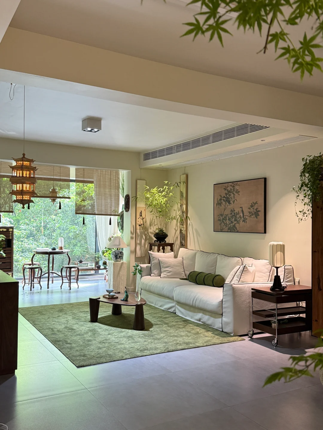 118㎡二手房改造成新中式理想