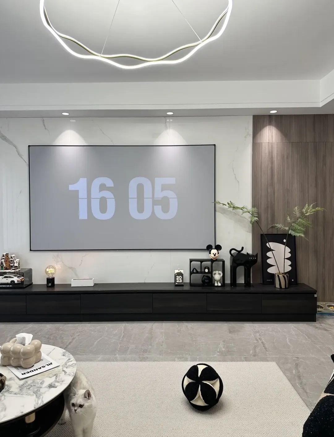 清清爽爽的120平现代简约风小家。