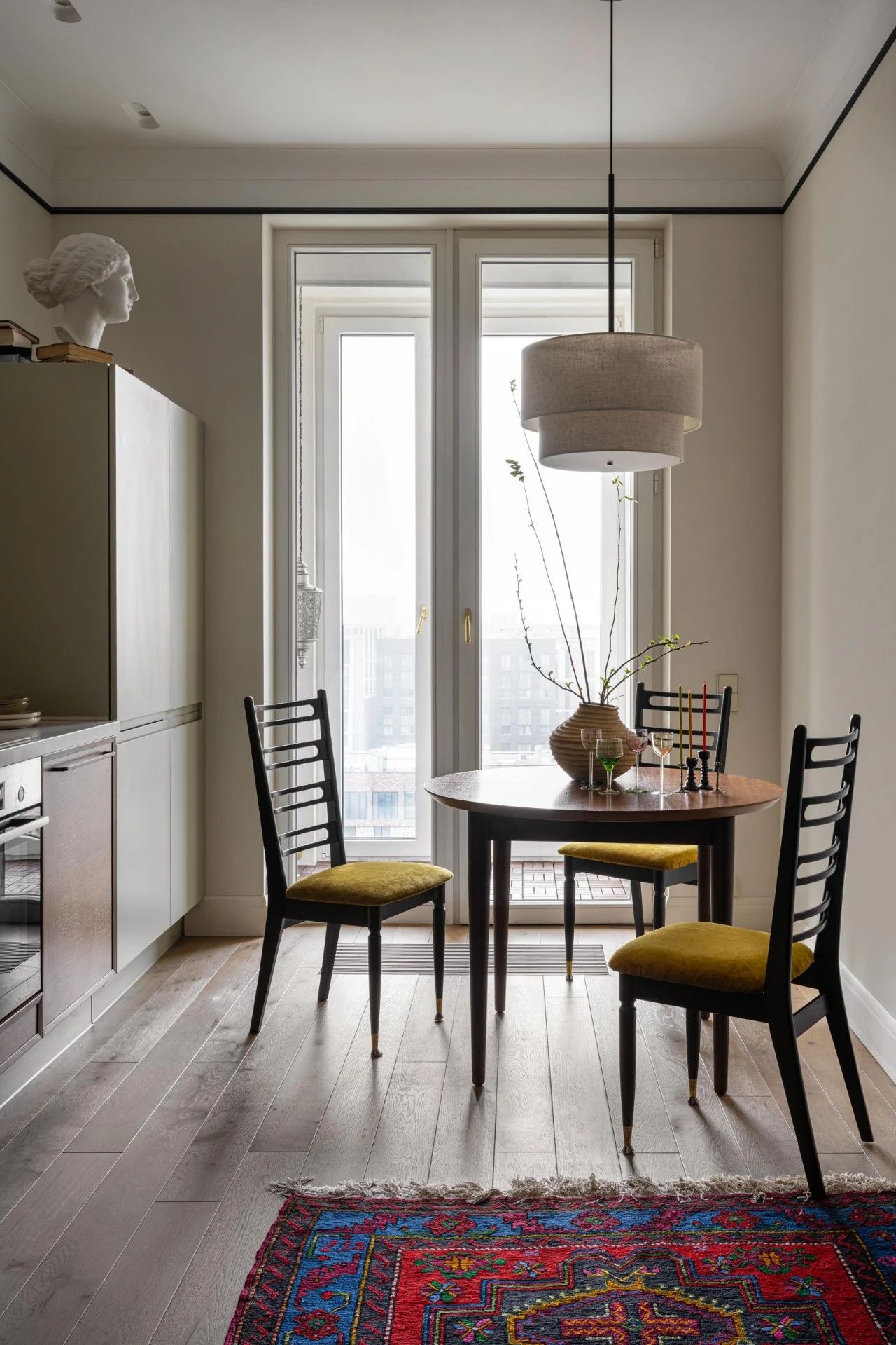 母子俩住65㎡，传统优雅！